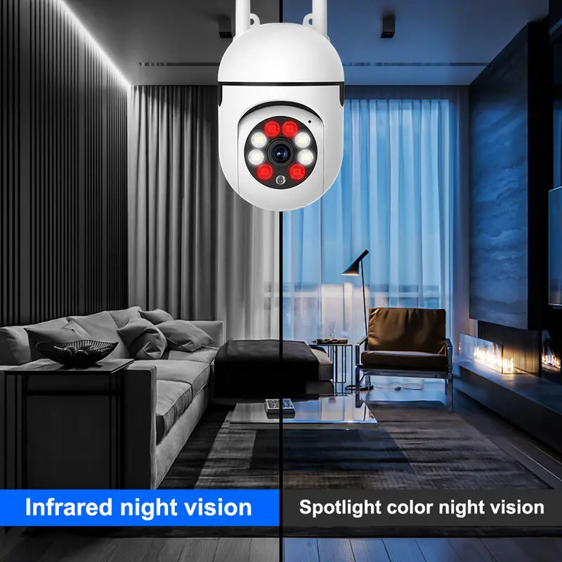 Cámara de seguridad con visión nocturna de color completo